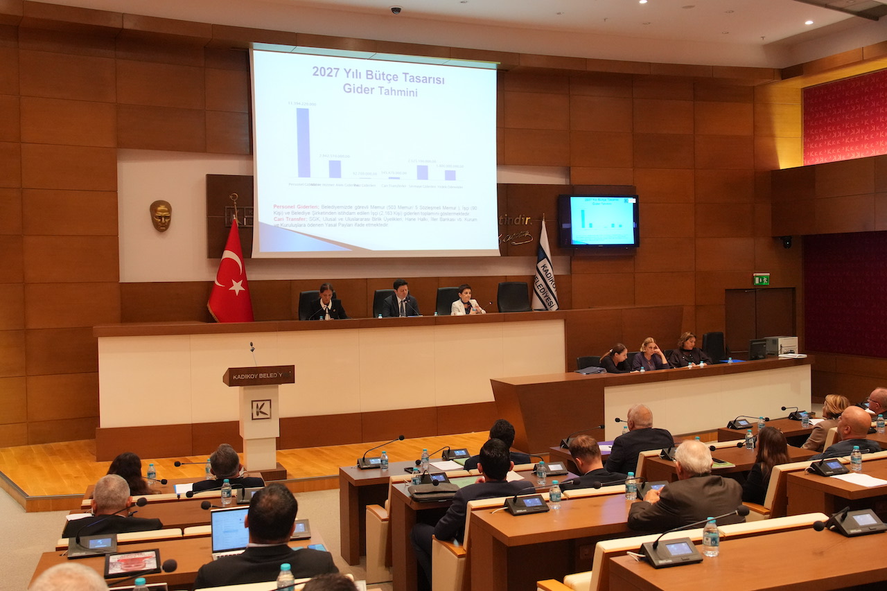 Kadıköy Belediyesi’nin 2027 yılı bütçesi kabul edildi